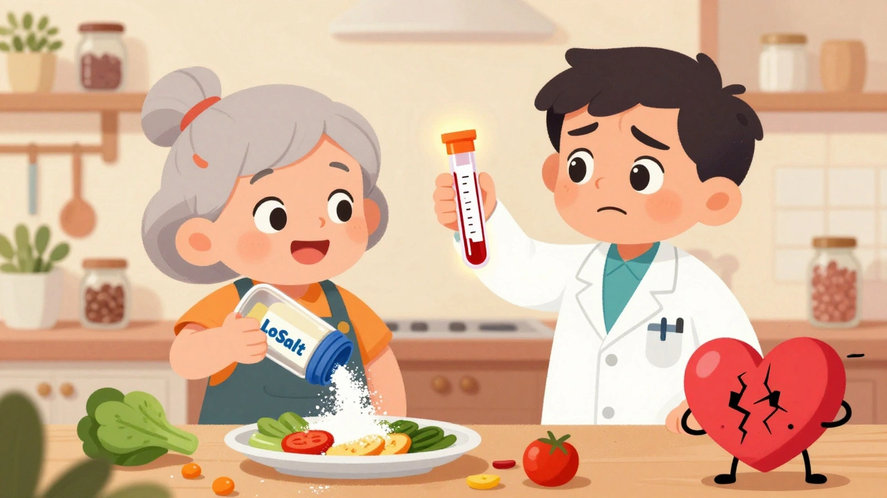 Salt Substitutes and ACE Inhibitors or ARBs: Hidden Potassium Risks