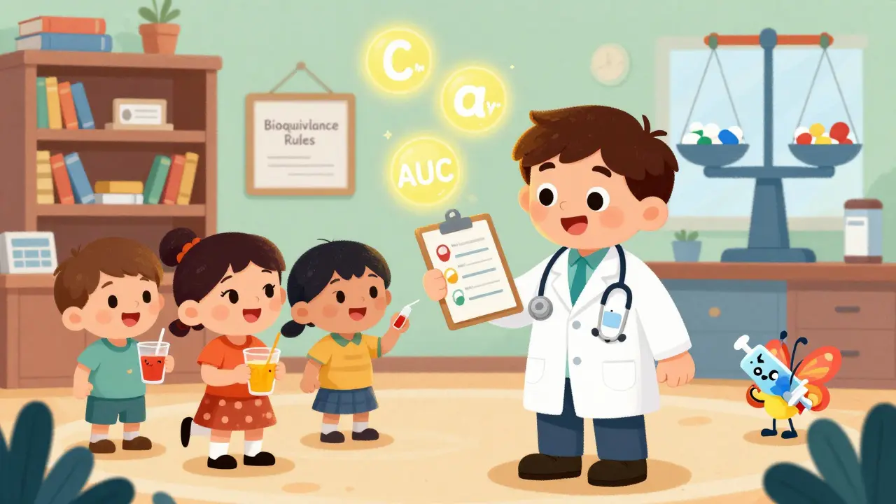 A cheerful scientist with butterfly syringes measuring drug levels in volunteers.