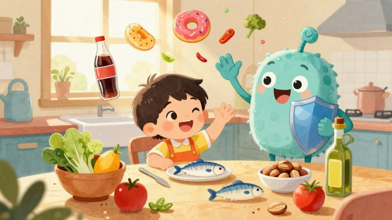 Diet and Autoimmunity: Evidence for Anti-Inflammatory Eating Patterns