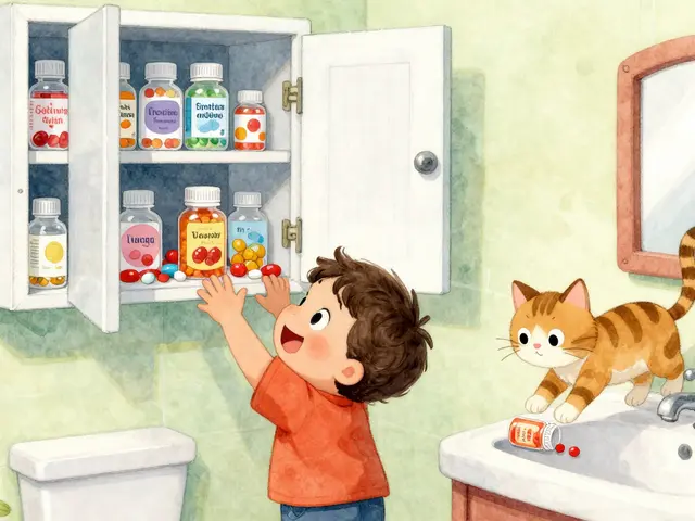 How to Keep Medications Safe from Children and Pets at Home