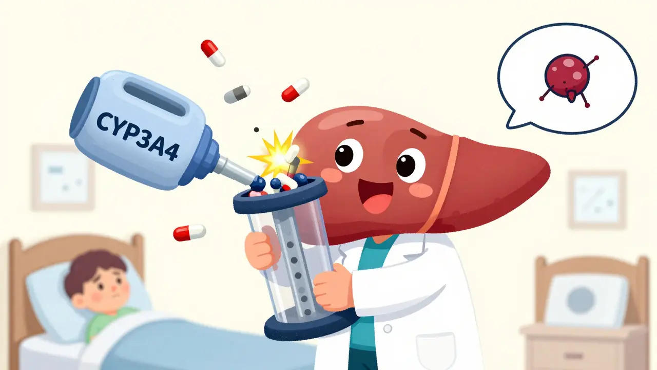 Rifampin Induction: How It Lowers Anticoagulant and Antiviral Levels