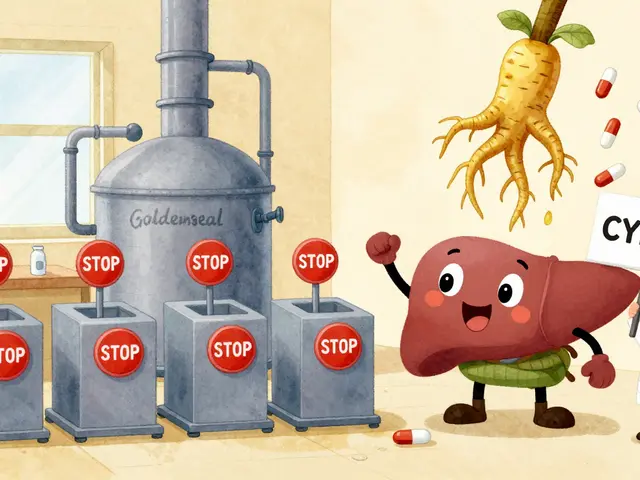 Goldenseal and Medications: What You Need to Know About Liver Enzyme Risks